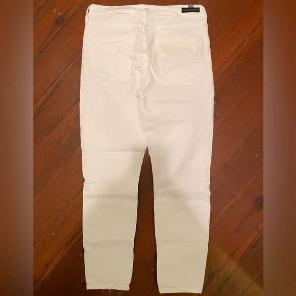 Citizens of Humanity Rocket Crop Skinny Jean, Distressed White - Picture 5 of 7